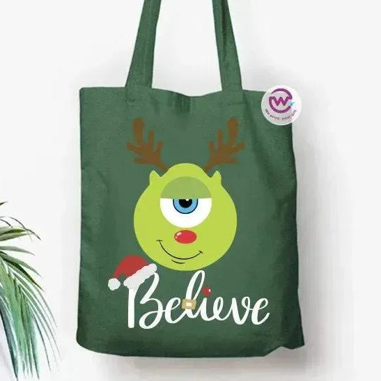 Tote Bag - Christmas- Monster inc. - WE PRINT