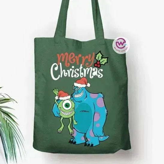 Tote Bag - Christmas- Monster inc. - WE PRINT
