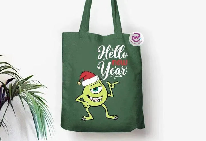 Tote Bag - Christmas- Monster inc. - WE PRINT