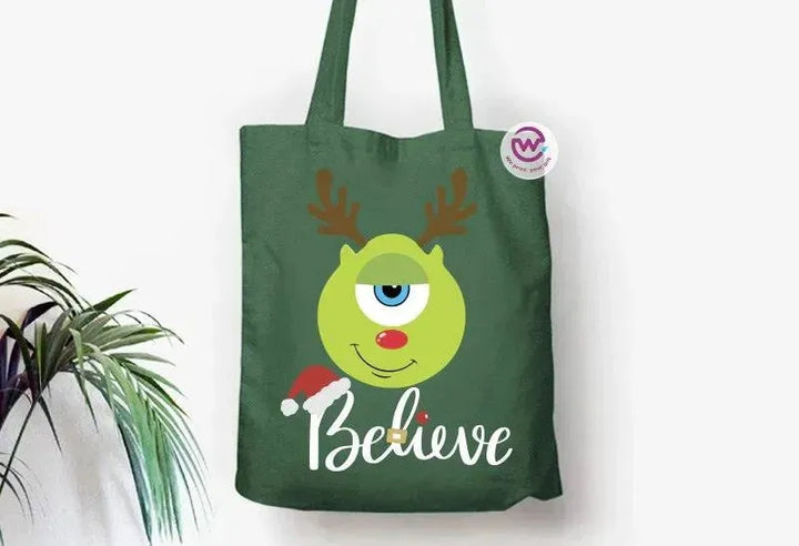 Tote Bag - Christmas- Monster inc. - WE PRINT