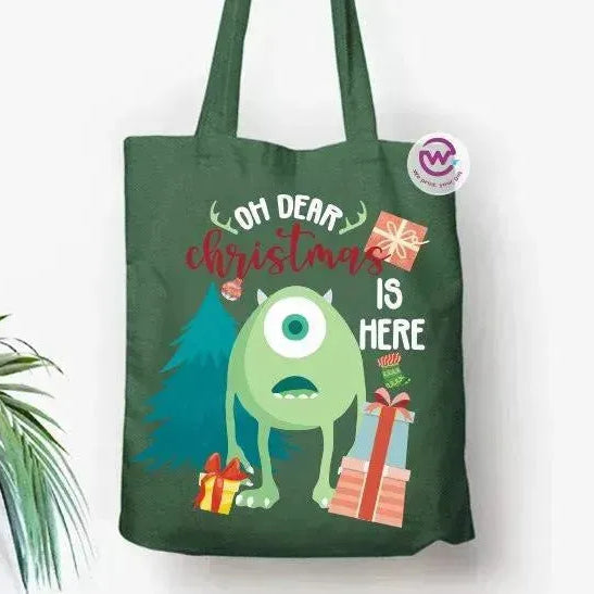 Tote Bag - Christmas- Monster inc. - WE PRINT