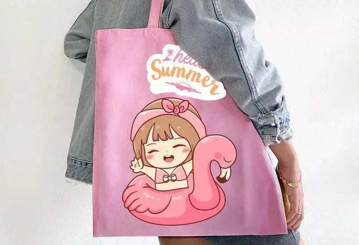 Tote Bag -Flamingo - WE PRINT