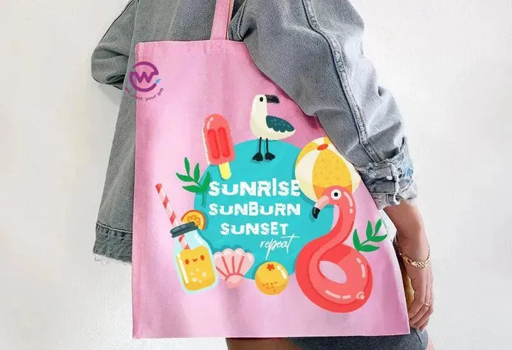 Tote Bag -Flamingo - WE PRINT