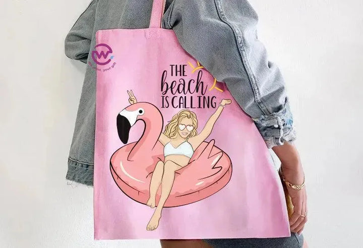 Tote Bag -Flamingo - WE PRINT