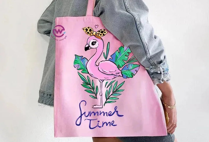 Tote Bag -Flamingo - WE PRINT