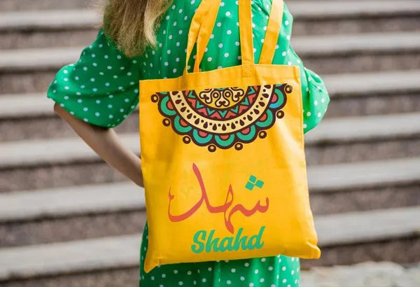 Tote Bag -Mandala -Names - WE PRINT