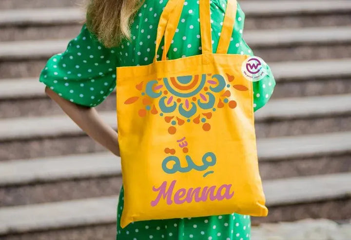 Tote Bag -Mandala -Names - WE PRINT