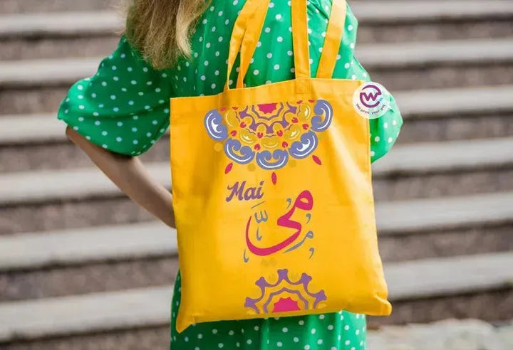 Tote Bag -Mandala -Names - WE PRINT