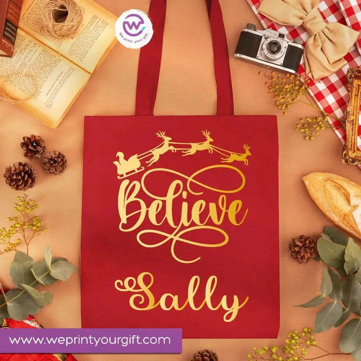 Tote Bag -Merrry Christmas - WE PRINT