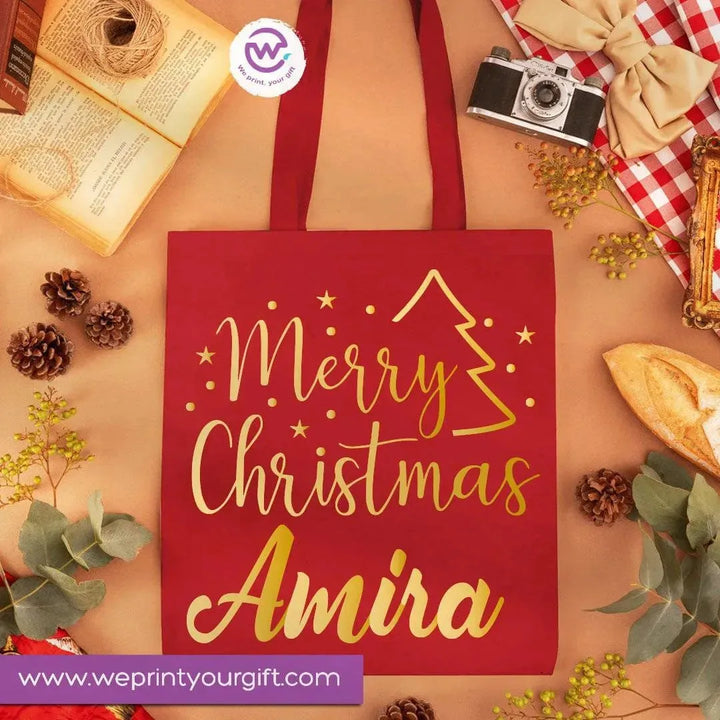 Tote Bag -Merrry Christmas - WE PRINT