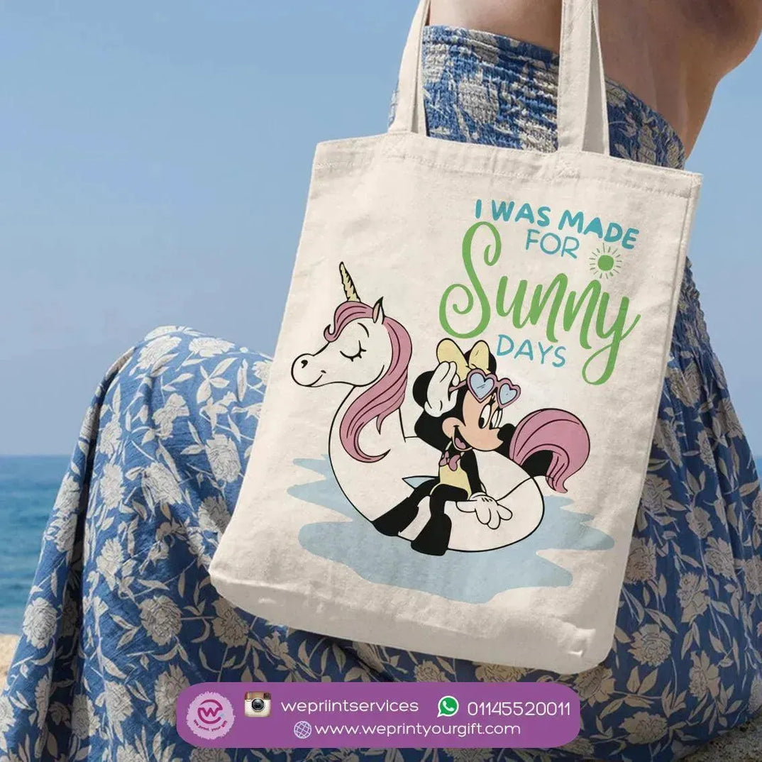 Tote Bag - Minnie Mouse - Summer - WE PRINT