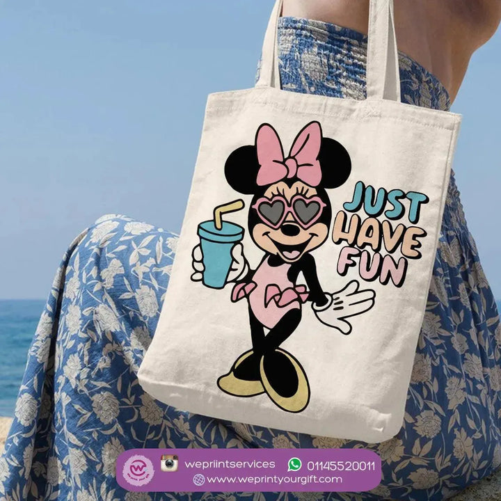 Tote Bag - Minnie Mouse - Summer - WE PRINT