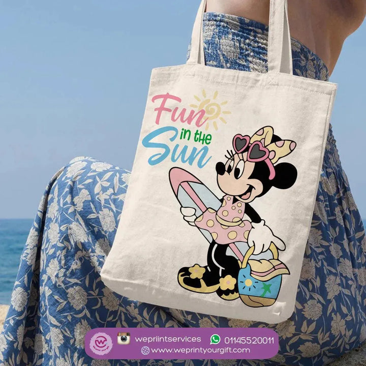 Tote Bag - Minnie Mouse - Summer - WE PRINT