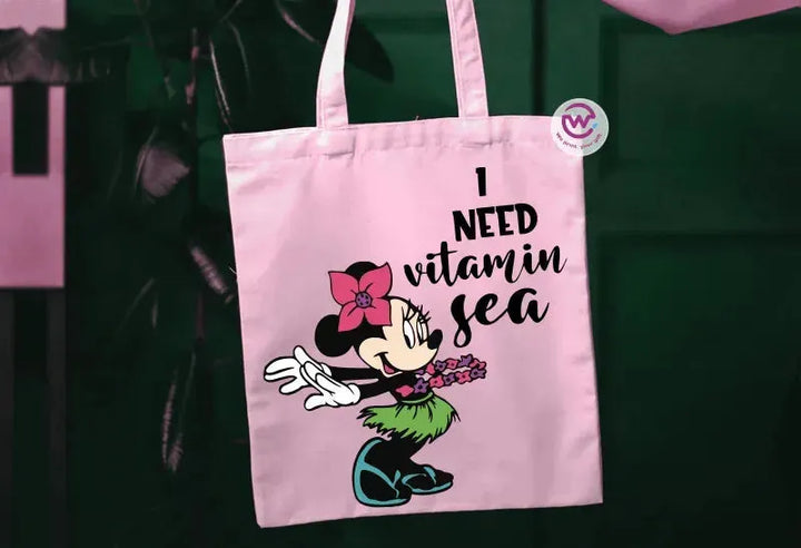 Tote Bag -MINNIE MOUSE - WE PRINT