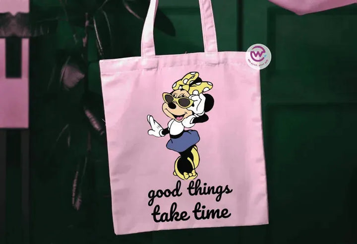 Tote Bag -MINNIE MOUSE - WE PRINT