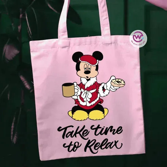 Tote Bag -MINNIE MOUSE - WE PRINT