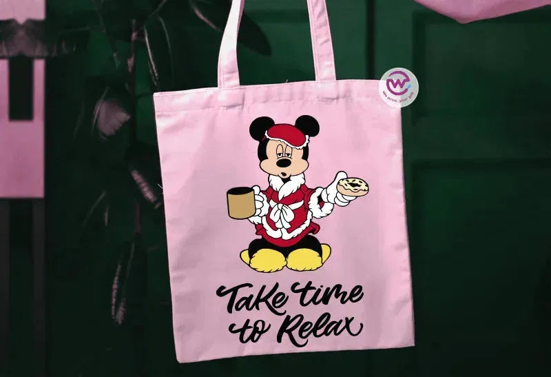 Tote Bag -MINNIE MOUSE - WE PRINT
