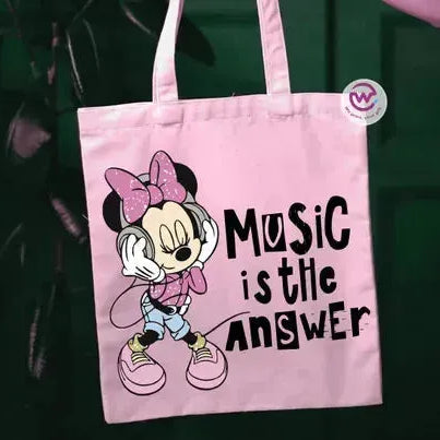Tote Bag -MINNIE MOUSE - WE PRINT
