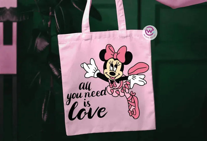 Tote Bag -MINNIE MOUSE - WE PRINT