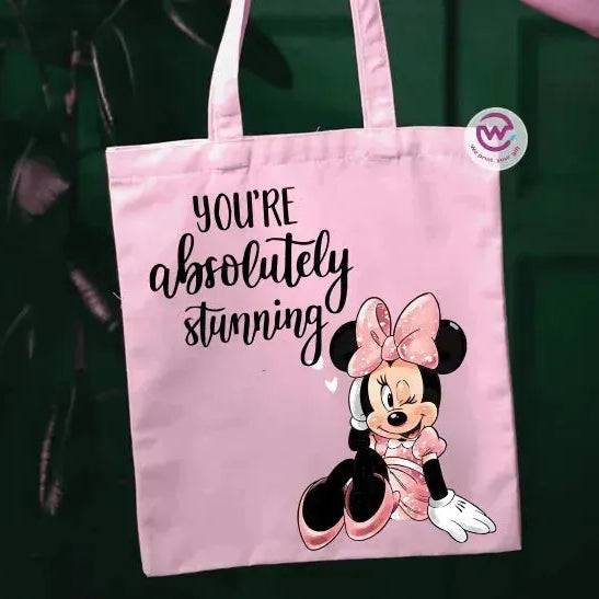 Tote Bag -MINNIE MOUSE - WE PRINT