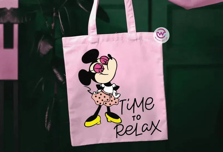 Tote Bag -MINNIE MOUSE - WE PRINT