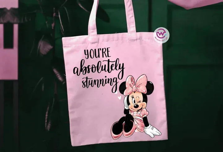 Tote Bag -MINNIE MOUSE - WE PRINT