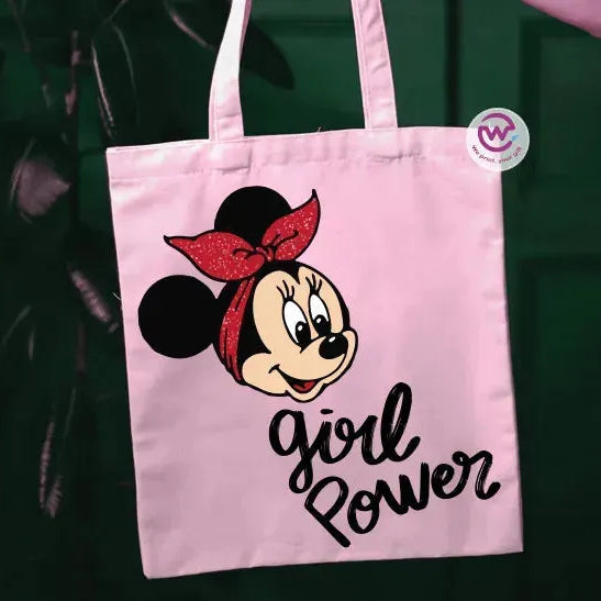 Tote Bag -MINNIE MOUSE - WE PRINT