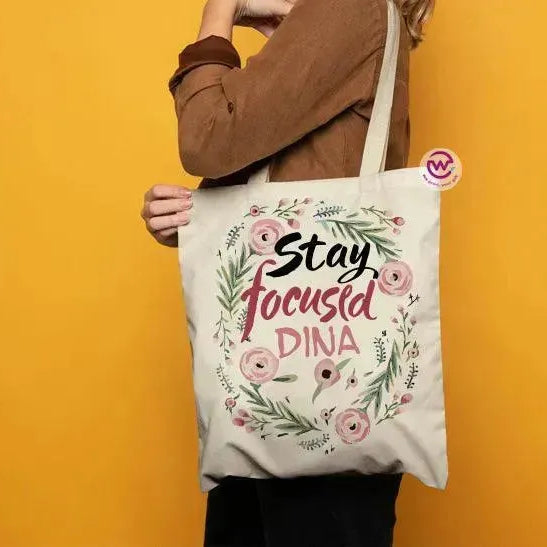 Tote Bag -Motivation - Names - WE PRINT