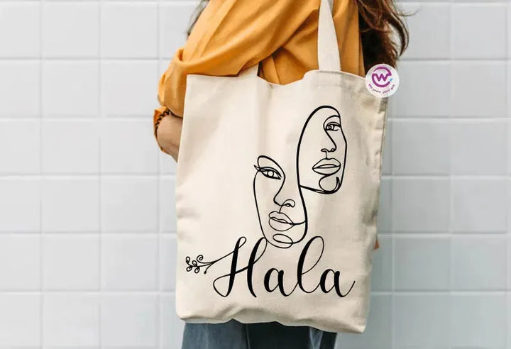 Tote Bag - Names -BOHO - WE PRINT