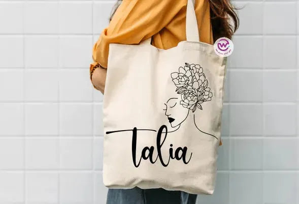 Tote Bag - Names -BOHO - WE PRINT