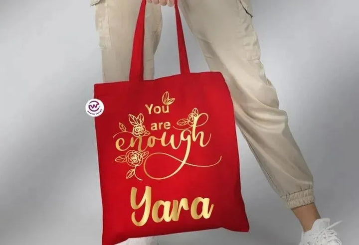 Tote Bag - Names -Motivation - WE PRINT