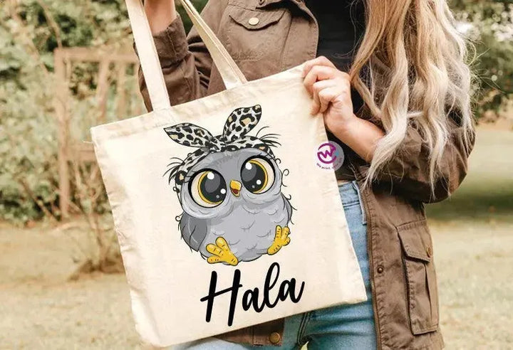 Tote Bag -OWL - WE PRINT