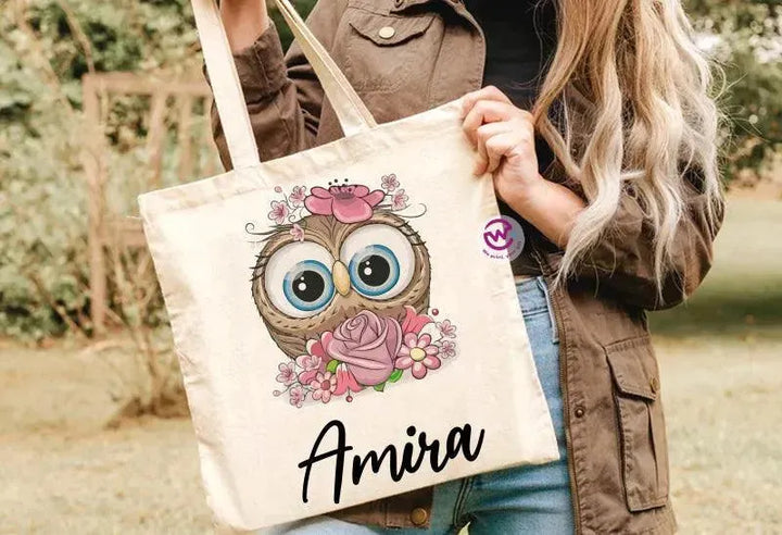 Tote Bag -OWL - WE PRINT