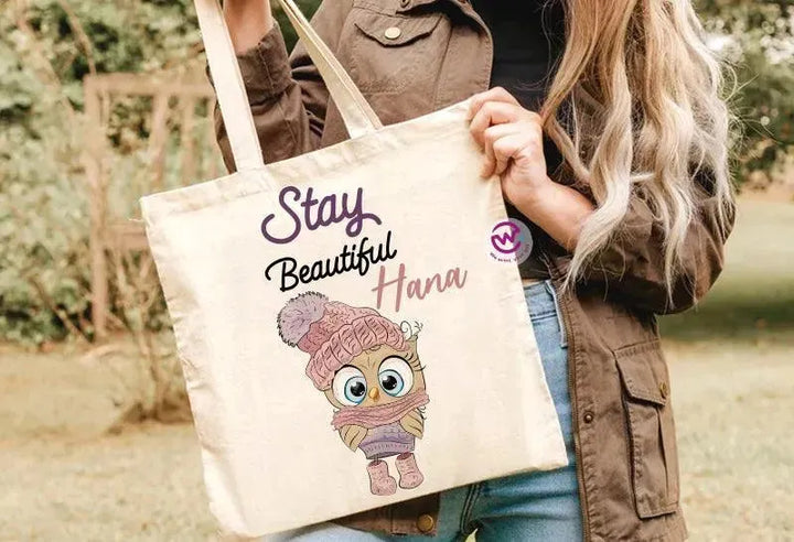 Tote Bag -OWL - WE PRINT