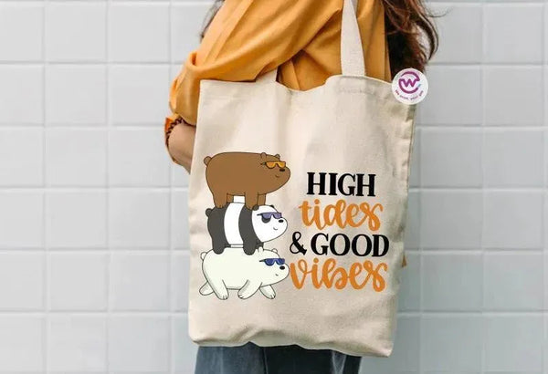 Tote Bag -Three Bears - WE PRINT