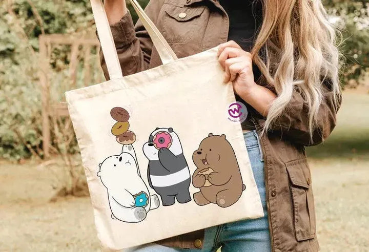 Tote Bag -Three Bears - WE PRINT