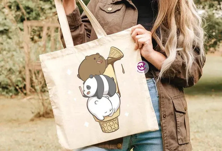 Tote Bag -Three Bears - WE PRINT