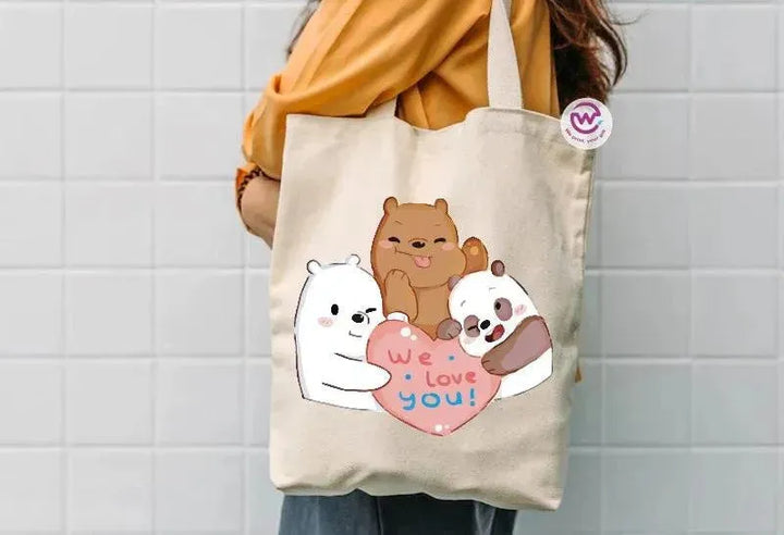 Tote Bag -Three Bears - WE PRINT