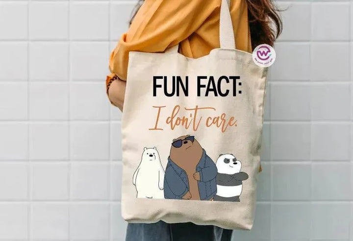 Tote Bag -Three Bears - WE PRINT