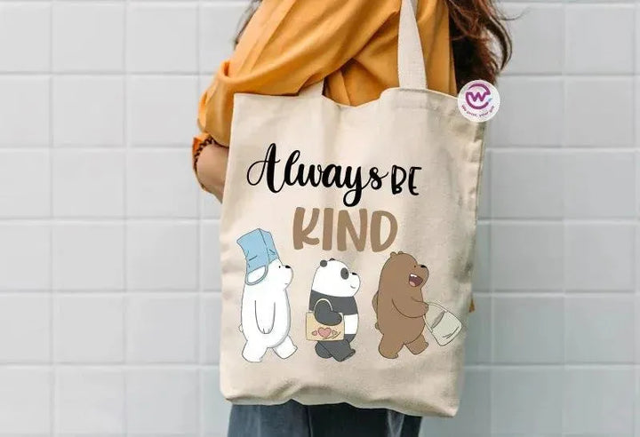 Tote Bag -Three Bears - WE PRINT