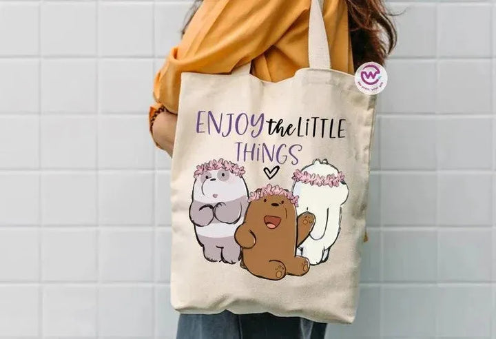 Tote Bag -Three Bears - WE PRINT