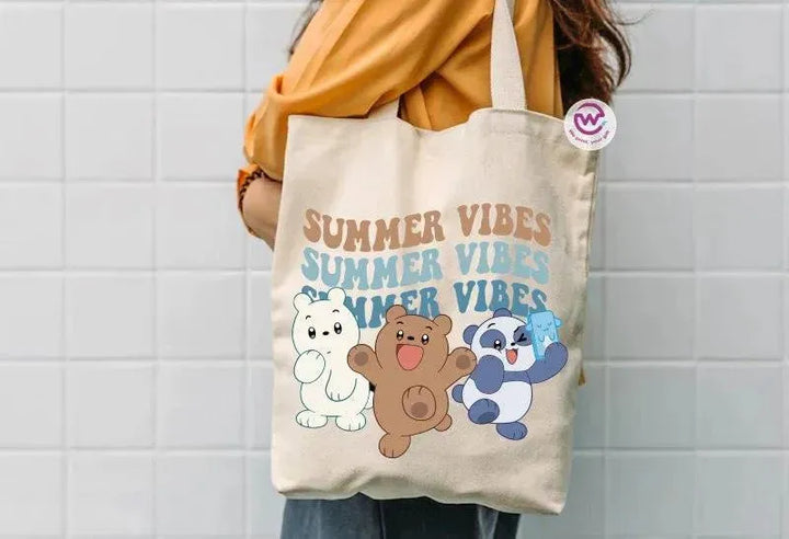 Tote Bag -Three Bears - WE PRINT