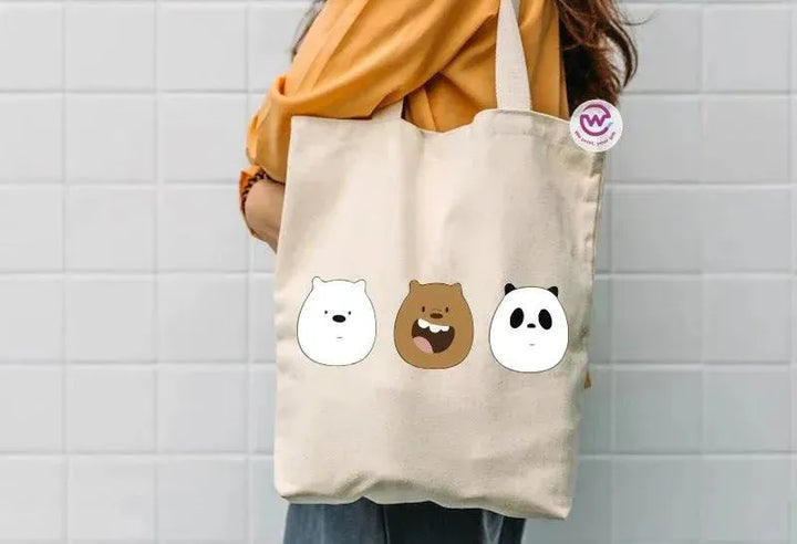 Tote Bag -Three Bears - WE PRINT