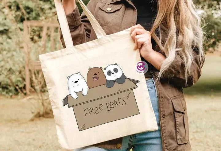 Tote Bag -Three Bears - WE PRINT