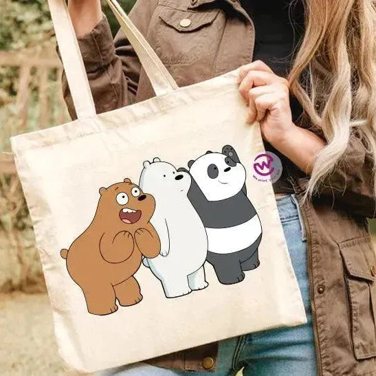 Tote Bag -Three Bears - WE PRINT