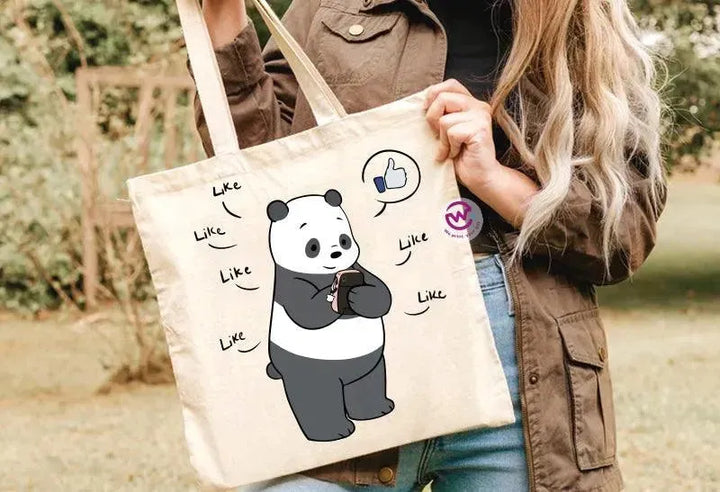 Tote Bag -Three Bears - WE PRINT