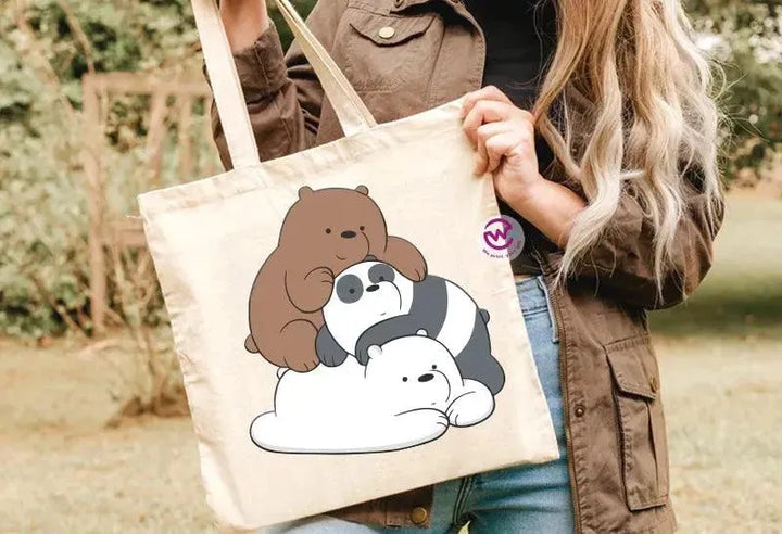 Tote Bag -Three Bears - WE PRINT