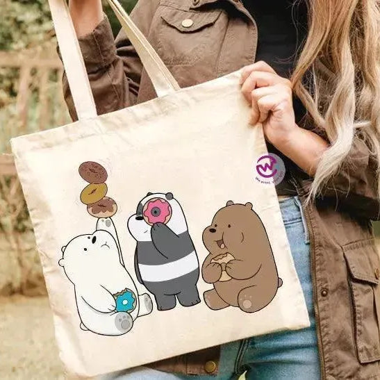 Tote Bag -Three Bears - WE PRINT