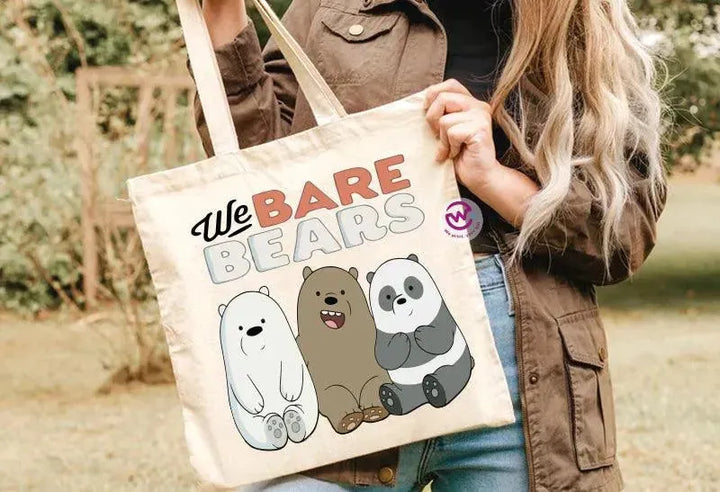 Tote Bag -Three Bears - WE PRINT