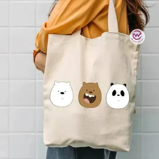 Tote Bag -Three Bears - WE PRINT